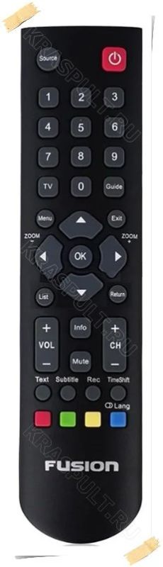 Лот: 15907691. Фото: 1. Пульт FUSION FLTV-22T100T, FLTV-32T100T... Пульты ДУ
