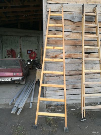 Лот: 13745609. Фото: 1. Лестница приставная. Стремянки, подмости, строительные леса
