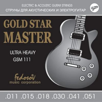 Лот: 8554577. Фото: 1. Str. Комплект струн Gold Star... Аксессуары, комплектующие