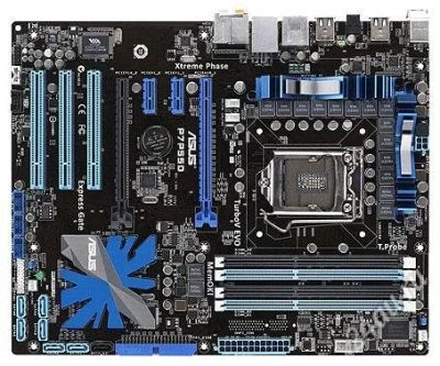 Лот: 1690023. Фото: 1. ASUS P7P55D LGA1156 <P55> 2xPCI-E... Материнские платы