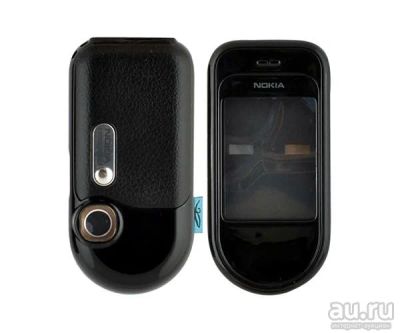 Лот: 18482725. Фото: 1. Корпус Nokia 7370 черный. Корпуса, клавиатуры, кнопки