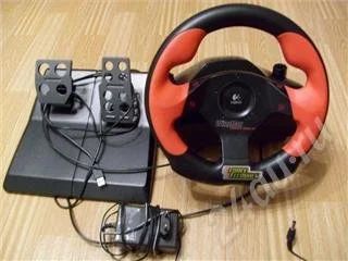 Лот: 176935. Фото: 1. руль Logitech. Рули, джойстики