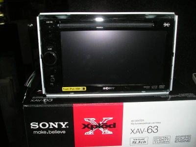 Лот: 3510107. Фото: 1. Sony XAV-63. Автомагнитолы