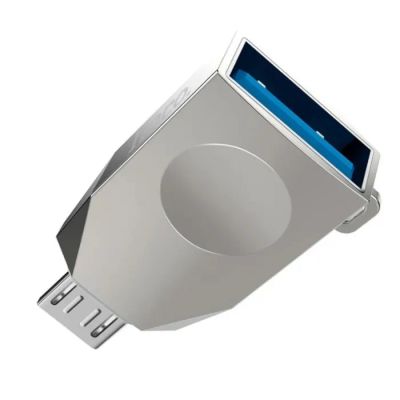 Лот: 17313390. Фото: 1. Переходник Hoco UA10 OTG USB... Дата-кабели, переходники
