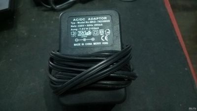 Лот: 13654917. Фото: 1. AC DC Адаптер 7,5 В 2100 A. Зарядные устройства, блоки питания для бытовой техники