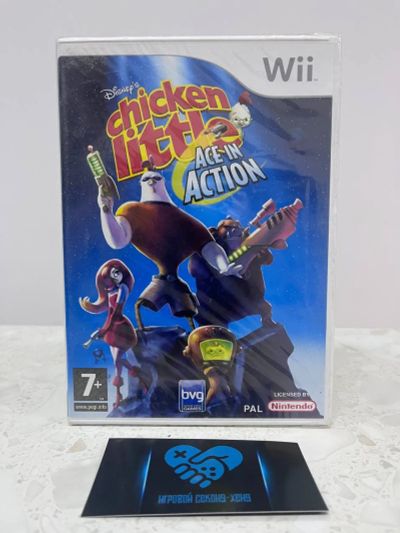 Лот: 18231046. Фото: 1. Chicken Little Ace in Action Wii... Игры для консолей