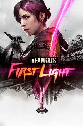 Лот: 4936505. Фото: 1. inFamous: First Light PS4 (диск... Игры для консолей