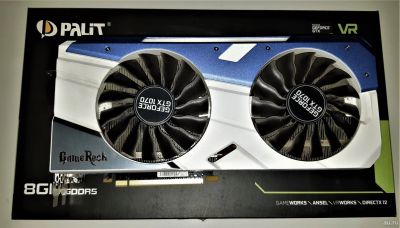 Лот: 13146273. Фото: 1. Видеокарта Palit GeForce GTX 1070... Видеокарты