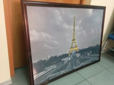 Лот: 4188310. Фото: 1. Картина "Эйфелева башня" 108 x... Другое (предметы интерьера)