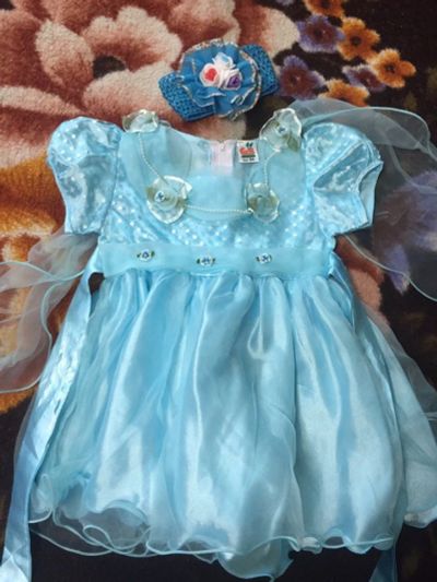 Лот: 13432367. Фото: 1. Платье для принцессы и повязка... Детские карнавальные, праздничные костюмы