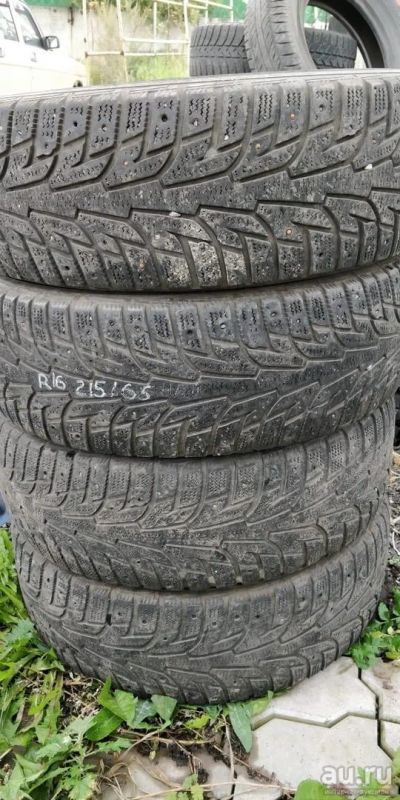 Лот: 16507850. Фото: 1. Hankook Winter I Pike RS 215/65... Шины