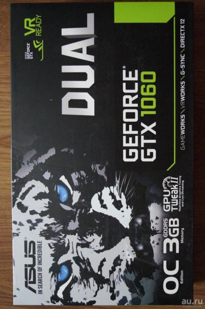 Лот: 12731523. Фото: 1. Видеокарта ASUS GeForce GTX 1060... Видеокарты