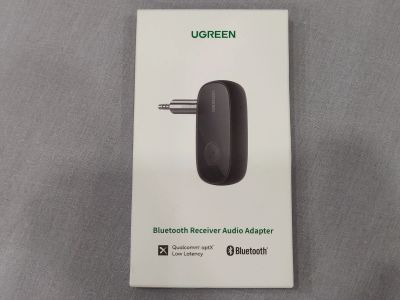 Лот: 18888023. Фото: 1. Ugreen bluetooth AUX aptx receiver... WiFi, Bluetooth адаптеры