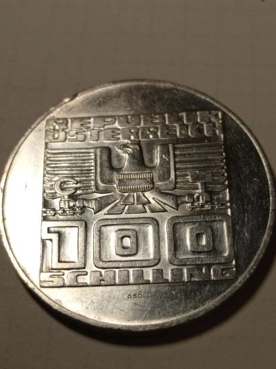 Лот: 24340870. Фото: 1. 100 шиллингов 1975 г. Австрия... Германия и Австрия