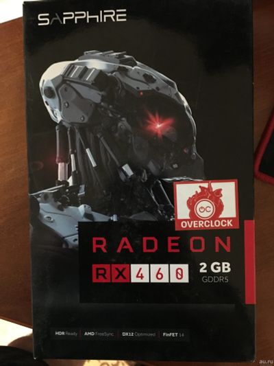 Лот: 13748309. Фото: 1. Видеокарта sapphire OC radion... Видеокарты