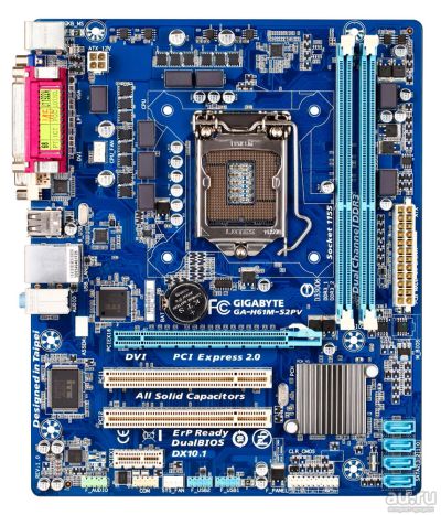 Лот: 17049843. Фото: 1. Оптимальная плата LGA 1155: Gigabyte... Материнские платы