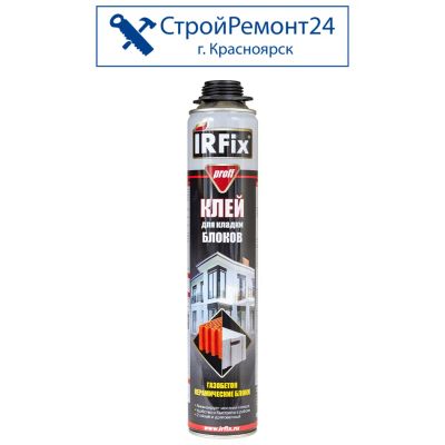 Лот: 22164972. Фото: 1. Клей для кладки блоков IrFix Proff... Клеи, герметики, пена монтажная, клейкие ленты