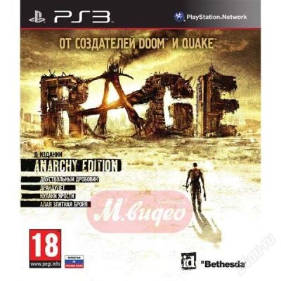 Лот: 2016564. Фото: 1. RAGE Anarchy Edition [PS3]. Игры для консолей