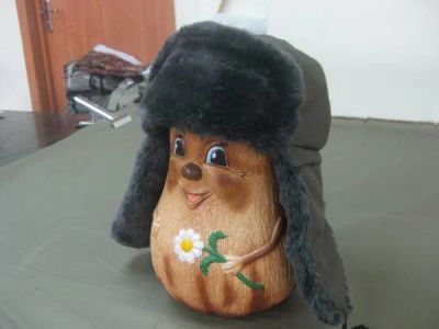 Лот: 10068276. Фото: 1. Шапка Тайга (Таслан, темный) р... Другое (одежда, обувь, галантерея)