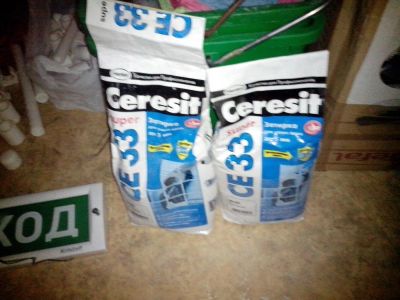 Лот: 3127741. Фото: 1. ceresit ce33 расшифка-затирка... Смеси, шпатлевки, цемент