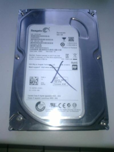 Лот: 6064036. Фото: 1. Жесткий диск Seagate ST500DM002... Жёсткие диски (HDD)