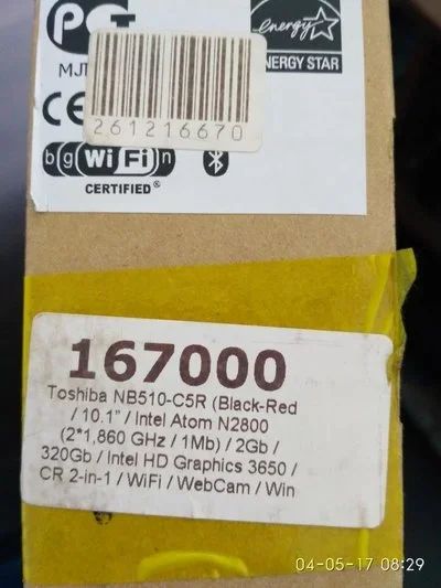 Лот: 9605506. Фото: 1. Продам ноутбук(неттоп) Toshiba... Ноутбуки