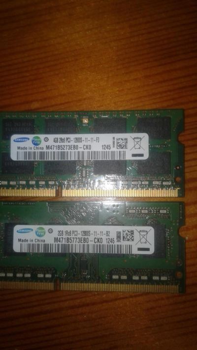 Лот: 11309768. Фото: 1. оперативная память ноутбук 6 GB... Оперативная память