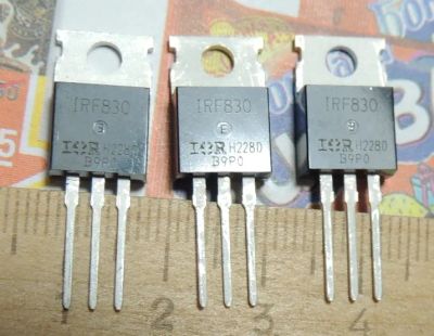 Лот: 6796429. Фото: 1. Полевой транзистор, ключ IRF830N... Транзисторы