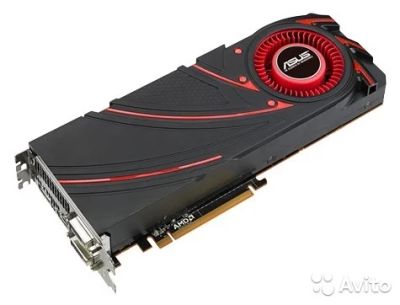 Лот: 6200763. Фото: 1. 4Gb Asus R9 290 512 бит. Видеокарты