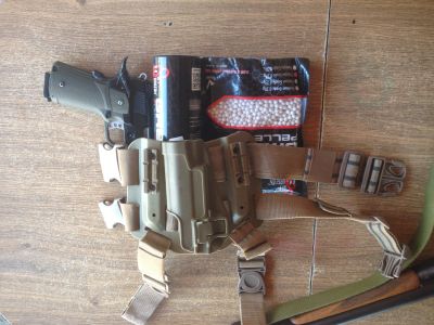 Лот: 11715630. Фото: 1. Страйкбольный Colt 1911 HiCapa. Пейнтбол, страйкбол
