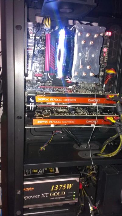 Лот: 3958732. Фото: 1. XFX Ghost 7970X2 Бескомпромиссная... Видеокарты