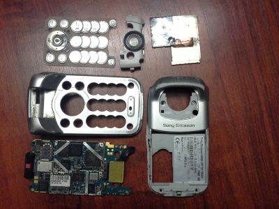 Лот: 3369074. Фото: 1. Sony Ericsson остатки. Корпуса, клавиатуры, кнопки