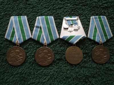 Лот: 8387754. Фото: 1. копия медали ссср за оборону заполярья. Нашивки, шевроны, погоны
