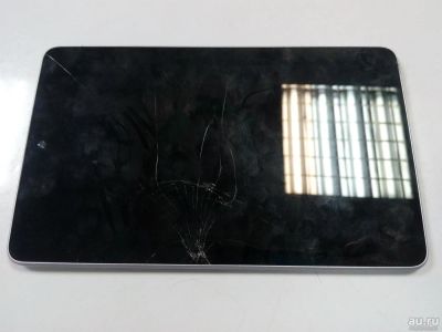 Лот: 8445604. Фото: 1. Битый модуль с рамкой Asus Nexus... Запчасти для планшетов