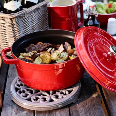 Лот: 24935915. Фото: 1. Кокот высокий Staub La Cocotte... Кастрюли