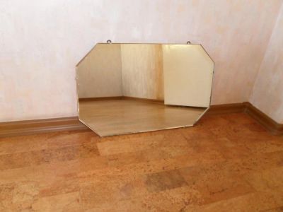 Лот: 5361292. Фото: 1. Зеркало на деревянной основе. Зеркала
