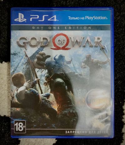 Лот: 15172830. Фото: 1. God of War 4 PS4. Игры для консолей