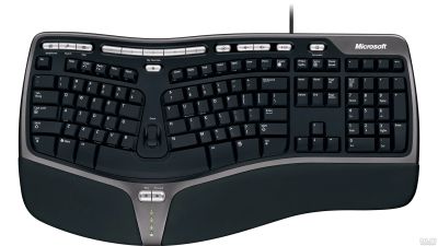 Лот: 13873600. Фото: 1. Клавиатура microsoft natural ergonomic... Клавиатуры и мыши