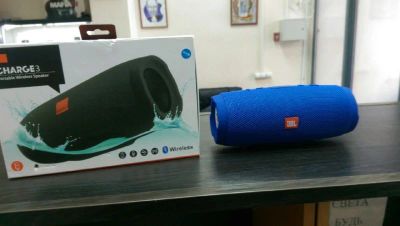 Лот: 11112083. Фото: 1. JBL Charge 3 Bluetooth колонка. Портативные, беспроводные колонки