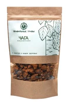 Лот: 22055436. Фото: 1. Правильные травы, Чага, 100 г. Игрушки