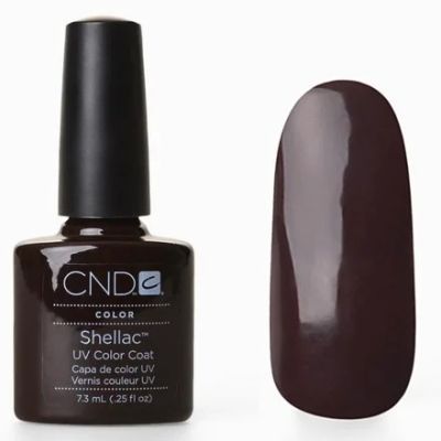 Лот: 3977189. Фото: 1. CND Shellac 40510 Fedora темно-коричневый... Другое (маникюр и педикюр)