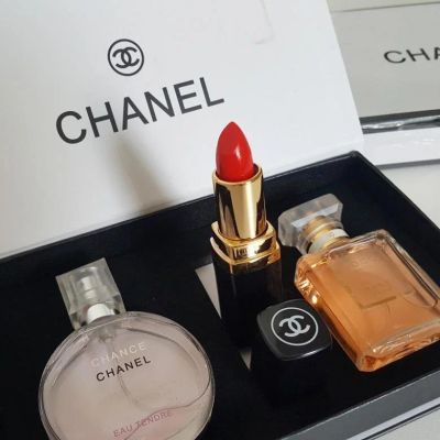 Лот: 15184193. Фото: 1. Подарочный набор 3в1 Chanel. Доставка... Подарки на 8 марта