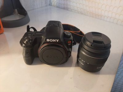 Лот: 19333364. Фото: 1. фотоаппарат Sony a37. Цифровые компактные