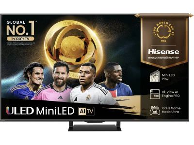 Лот: 25623570. Фото: 1. ULED телевизор Hisense 100U7Q... Телевизоры
