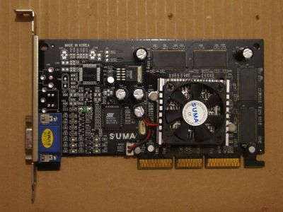 Лот: 9712430. Фото: 1. AGP SUMA Platinum GeForce2 MX... Видеокарты