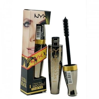 Лот: 14912163. Фото: 1. Тушь NYX ULTRA BLACK 1sec силикон. Макияж