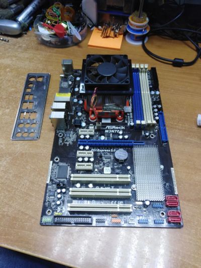 Лот: 24982356. Фото: 1. Материнская плата ASRock M3N78D... Материнские платы