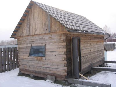 Лот: 8503161. Фото: 1. Сруб бани брусовой 6х4 под крышей... Срубы, бани, дома