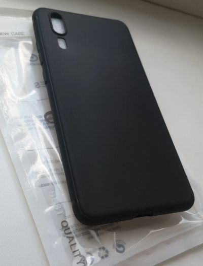 Лот: 25431223. Фото: 1. Чехол TPU матовый для Huawei P20. Чехлы, бамперы