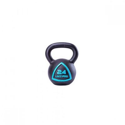 Лот: 22466857. Фото: 1. Чугунная гиря 28 кг Live Pro Solid... Гири